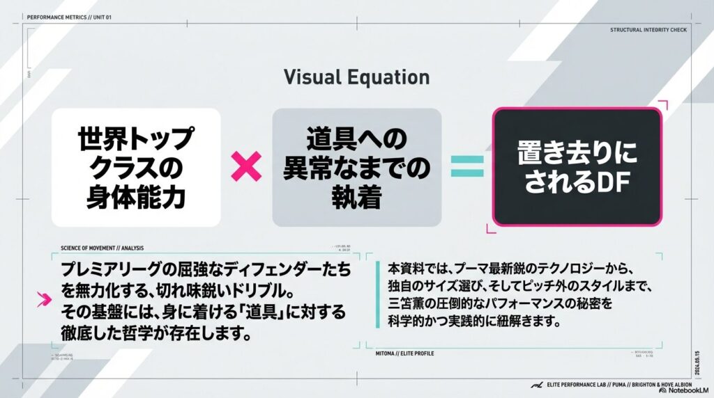プレミアリーグのDFを無力化するドリブルを支える、世界トップクラスの身体能力と道具への異常な執着の解説